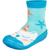 Playshoes Badeschuhe "Einhornmeerkatze" in Blau - 28/29