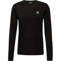 EA7 für Herren. 8NPT17_PJRGZ Train Premium T-shirt schwarz (S), Lässig, Sportlich, Multisport, Viskose, Langarm