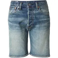 Levi's für Herren. 36512-0245 Kurze Hosen 501 Original blau (29/9), Lässig, Baumwolle