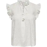 ONLY Blusenshirt mit Lochstickerei
