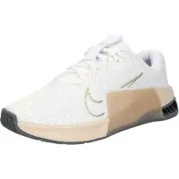 Nike Metcon 9 Sneaker "White Metallic Gold" Weiß/Braun, Größe: 39