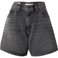 Levi's für Damen. A9311-0003 High Rise Baggy Shorts schwarz (25), Lässig, Baumwolle