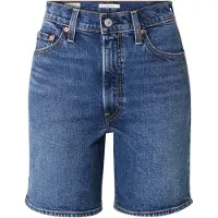 Levi's Ribcage Bermuda Shorts Blue Größe: W26 | Kurze Sporthosen Outlet | Damen | Blau