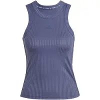 Adidas All Gym Seasonal Rib Tight Fit Tonal 3 Stripes ärmelloses T-shirt