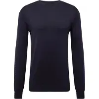 Scotch & Soda Sweatshirt "Strickpullover Core Viskose Pullover", Herren, Gr. XL, blau (dunkelblau), Obermaterial: 81% Viskose CV. 19% Nylon NY., Sweatshirts Sweatshirt