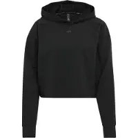 Adidas Damen-Sweatshirt mit Kapuze und Hinterlüftung Power