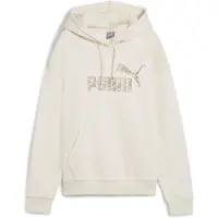 Puma Ess+ Animal Kapuzenpullover Beige L Damen Beige L