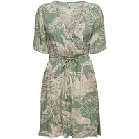 ONLY Druckkleid "ONLPALINA LIFE 2/4 WRAP DRESS PTM", Sommerkleid