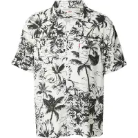 Levi's S/s Classic Camper Tropical Island Egret Größe: S | Casual hemden Outlet | Herren
