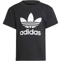 Adidas Originals T-Shirt adicolor Trefoil IY2385 Schwarz Regular Fit 104