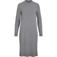 Vila Strickkleid "VIRIL CREW NECK L/S MIDI DRESS - NOOS"