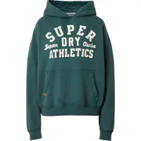 Superdry für Damen. W2012137A Sweatshirt Sportlich grün (M), Lässig, Baumwolle, Bio-Baumwolle