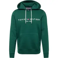 Tommy Hilfiger Logo Hoodie Grun