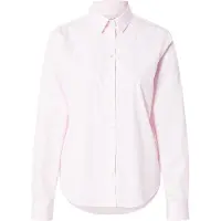 Gant für Damen. 4300348 Rosa Popeline-Hemd mit normaler Passform (34), Lässig, Baumwolle, Langarm