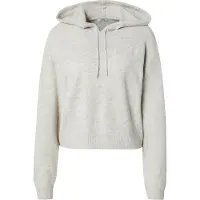 JDY Kapuzenpullover "JDYRUE LIFE L/S SHORT HOOD PUL KNT NOOS" Materialmix