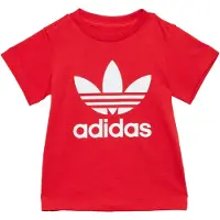 Adidas T-Shirt Trefoil IX5115 Rot Regular Fit