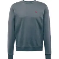 Napapijri Herren Sweatshirt - BALIS CREW 1, Small Flag, Rundhals, Regular Fit, warm gefüttert, einfarbig