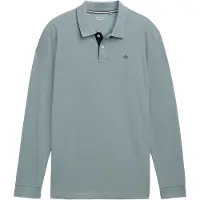 Tom Tailor Poloshirt Langarmshirt mit Polokragen