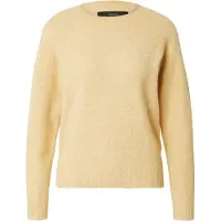 Vero Moda "VMDOFFY LS O-NECK BLOUSE GA NOOS" Materialmix, regular fit
