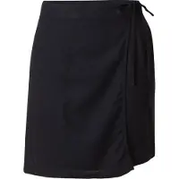 Pieces Pcpia Mini Leinenmix Wickelrock | Schwarz | XS