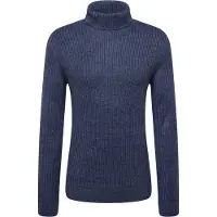 Blend Strickpullover "BHPullover" Klassischer Grobstrickpullover mit Rollkragen