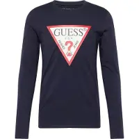 GUESS Longsleeve Original Logo M2YI31 I3Z14 Dunkelblau Slim Fit