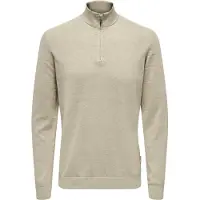Only & Sons Troyer "ONSLOUI REG 12 MEL HALF ZIP KNIT NOOS"