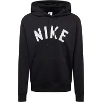 Nike M NK DF SWOOSH FLEECE PO HOOD Schwarz/Schwarz/Weiß M