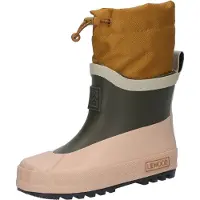 Liewood Gummistiefel Isaac Technical Rainboot Kinder Army Brown Multi Mix-Schuhgröße 32