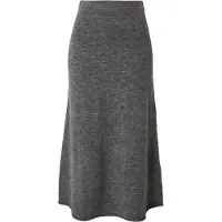 EDITED The Label Damen Röcke Panja Knit Skirt - Donkergrijs - Größe 38