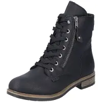 Rieker Schnürstiefel in schwarz | Gr.: 42