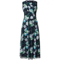 Swing Kleid in marine mehrfarbig - 0001 | Gr.: 38