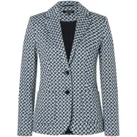 More & more Blazer in Weiß/ Blau - 36
