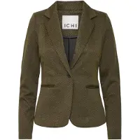 Ichi Blazer IHKATE Tight fit in Black/Lizard Herringbone | Gr.: XXL