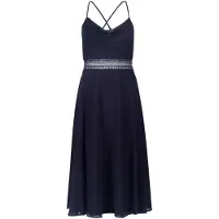 Vera Mont - Cocktailkleid mit Spitze - Größe 38 - blau