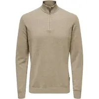 Only & Sons Troyer "ONSLOUI REG 12 MEL HALF ZIP KNIT NOOS"