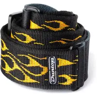 Dunlop Gitarrengurt Flammen