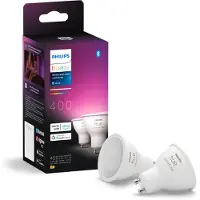 Philips GU10 - 4,3W - White and Color Menge von 2