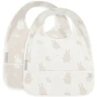 Jollein Miffy& Snuffy Lätzchen 2er-Pack, Nougat