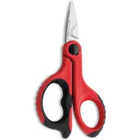3 Claveles Elektriker-Schutzschere, rot, 15 cm - 6"