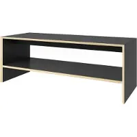 Müller - Bridge Two Sitzbank mit Ablage, schwarz matt