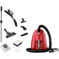 Nilfisk 128350554, 450 W, Zylinder-Vakuum, Trocken, Staubbeutel, 3,6 l, HEPA
