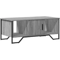 vidaXL Couchtisch Grau Sonoma 100x51x40 cm Holzwerkstoff