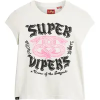Superdry Embellished Poster Cap Kurzarm-t-shirt