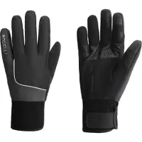 Rogelli Lange Handschuhe Essential HI VIS | Größe M