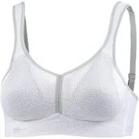 Anita Active Sport-BH "Air Control Deltapad" doppellagige Cups, gepolsterte Träger, mit Print, feminin, weich