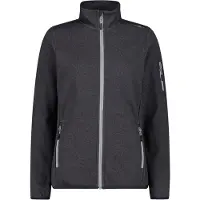 CMP Strickfleece in schwarz, Größe 38