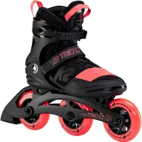 K2 TRIO LT 100 SHORT CUFF Inline Skates Unisex schwarz - coral Größe EU: 37