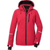 Killtec Damen Skijacke/Funktionsjacke mit abzippbarer Kapuze und Schneefang KSW