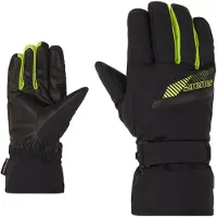 Ziener Handschuhe Gordanus Z AS Herren Black Lime-9.5